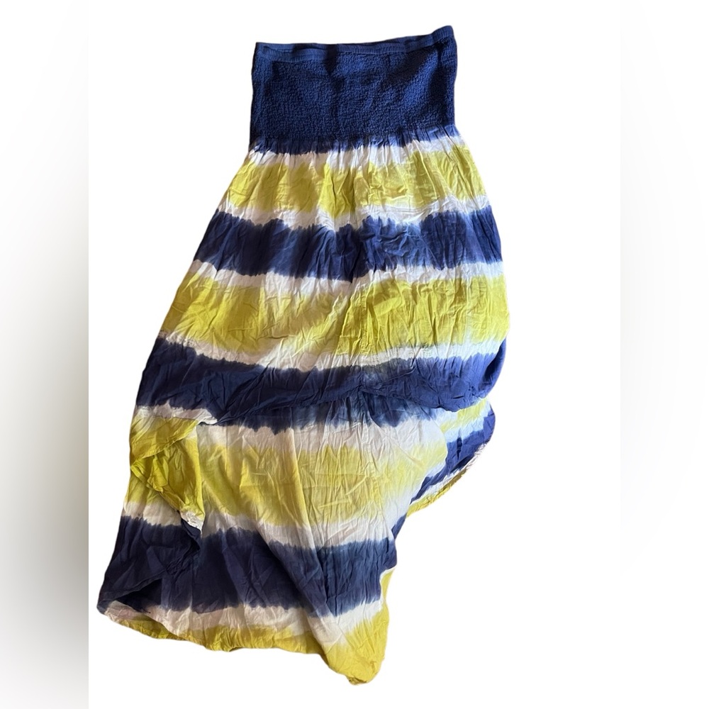 STRAPLESS MICHAEL KORS HI-LOW DRESS